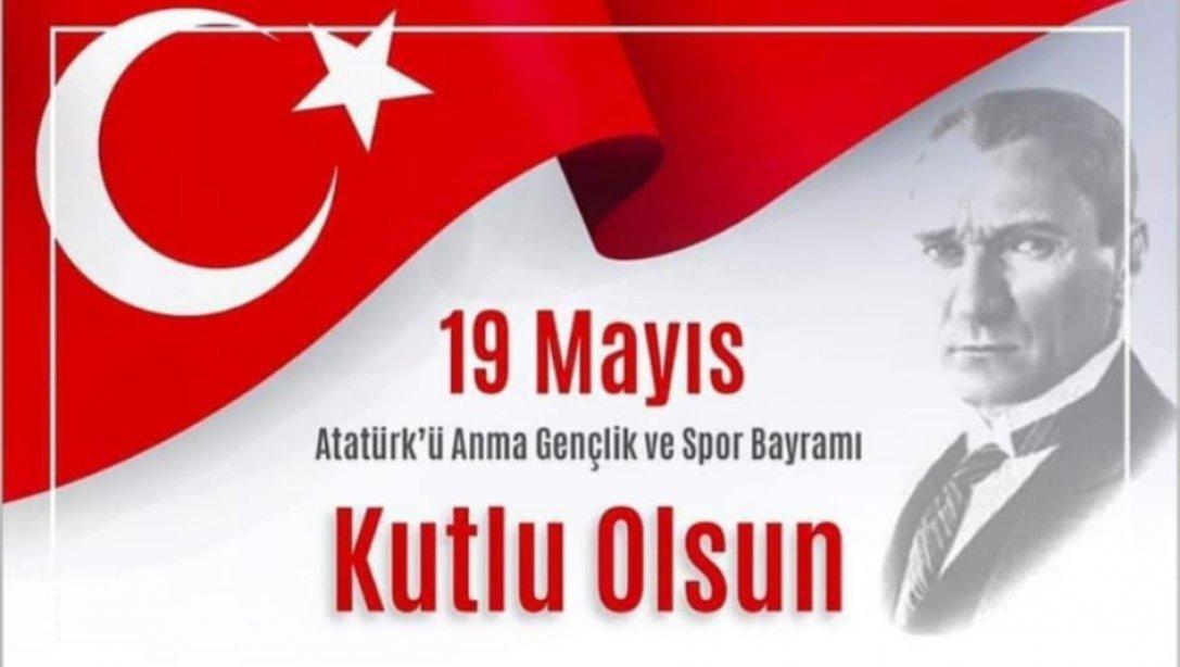 İlçe Milli Eğitim Müdürümüzün 19 Mayıs Atatürk'ü Anma ve Gençlik Spor Bayramı Mesajı