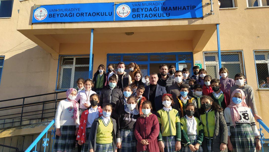 Müdürümüz Yüksel ZORLU Beydağı İmamhatip Ortaokulu'nu Ziyaret Etti